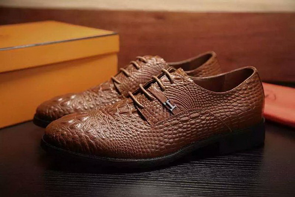 Hermes Business Men Shoes--066